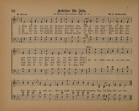 Pilger Lieder: für die Sonntagschule, Erbauungsstunde, Familie, u.s.w. page 82