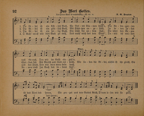 Pilger Lieder: für die Sonntagschule, Erbauungsstunde, Familie, u.s.w. page 92