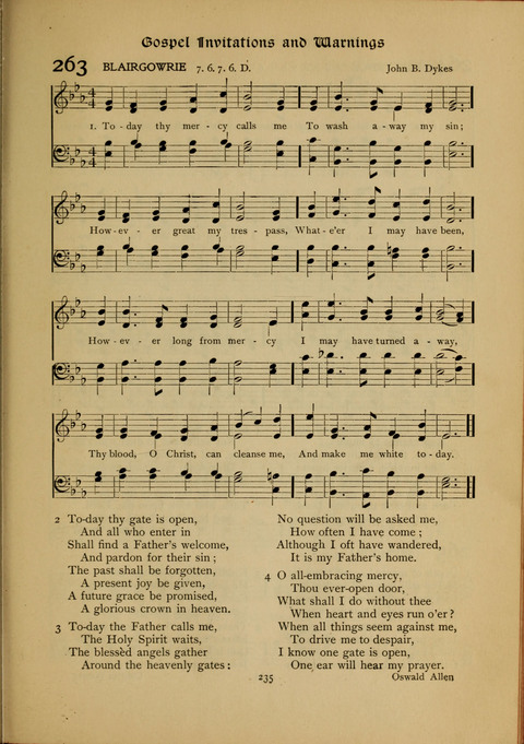 The Primitive Methodist Church Hymnal: containing also selections from scripture for responsive reading page 167
