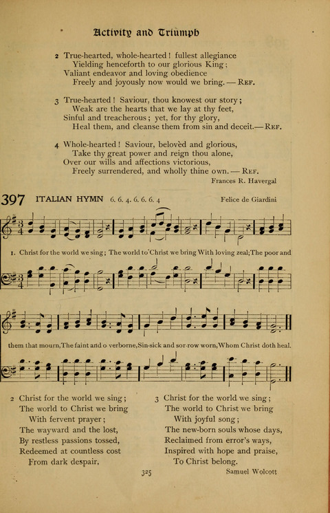 The Primitive Methodist Church Hymnal: containing also selections from scripture for responsive reading page 257
