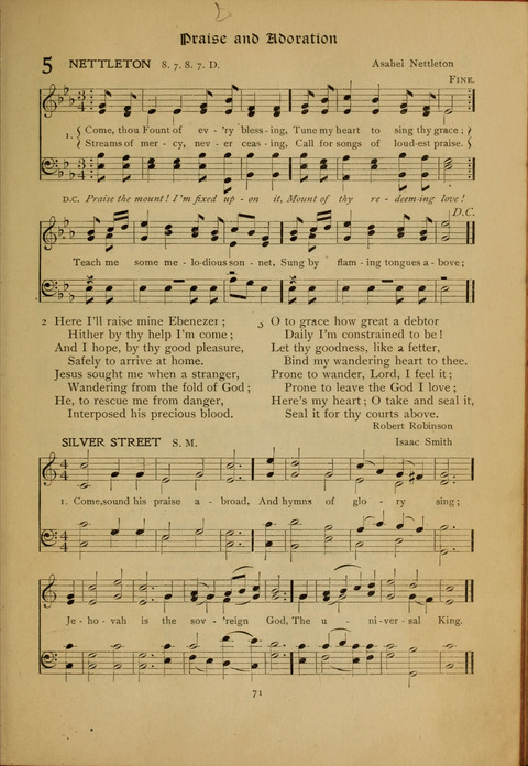 The Primitive Methodist Church Hymnal: containing also selections from scripture for responsive reading page 3