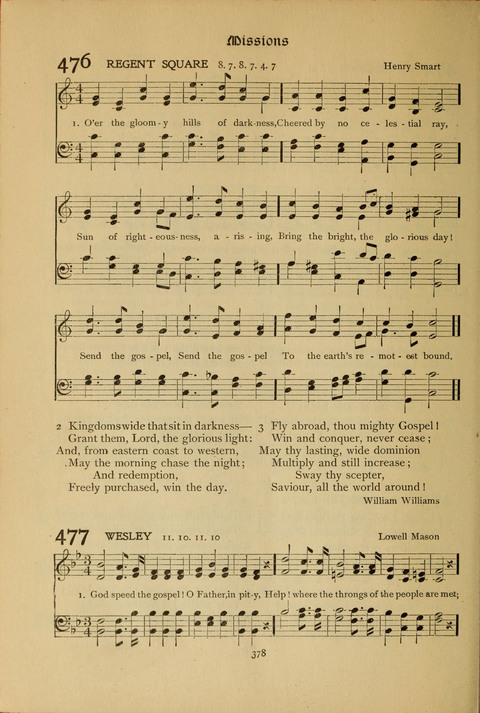 The Primitive Methodist Church Hymnal: containing also selections from scripture for responsive reading page 310