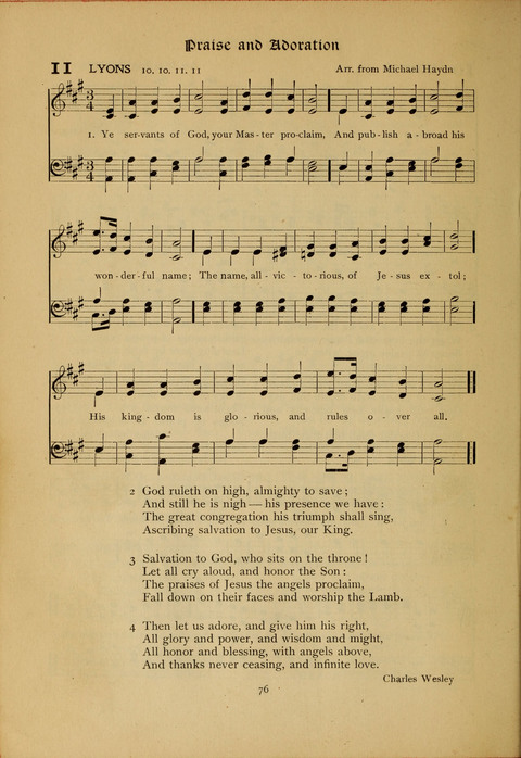 The Primitive Methodist Church Hymnal: containing also selections from scripture for responsive reading page 8