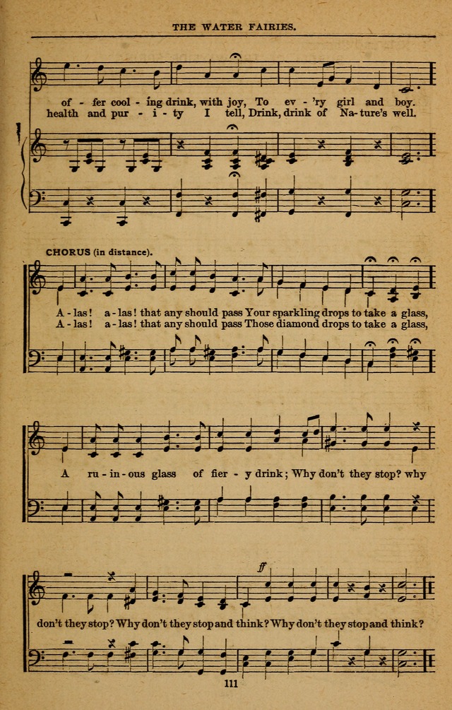 Prohibition Melodist: to which is added the Water Fairies (a temperance cantata) page 116