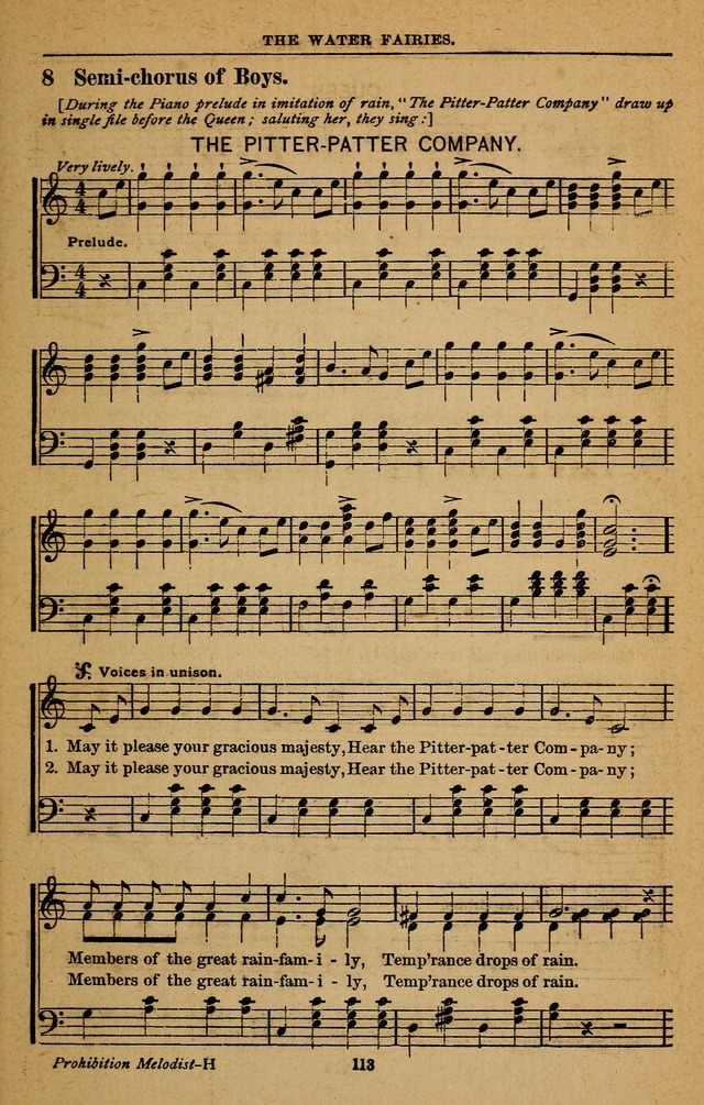 Prohibition Melodist: to which is added the Water Fairies (a temperance cantata) page 118