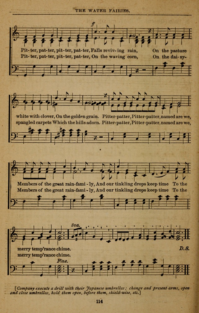 Prohibition Melodist: to which is added the Water Fairies (a temperance cantata) page 119