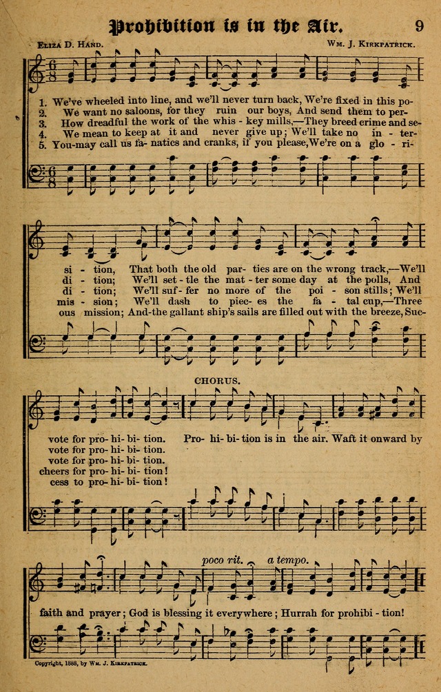 Prohibition Melodist: to which is added the Water Fairies (a temperance cantata) page 14