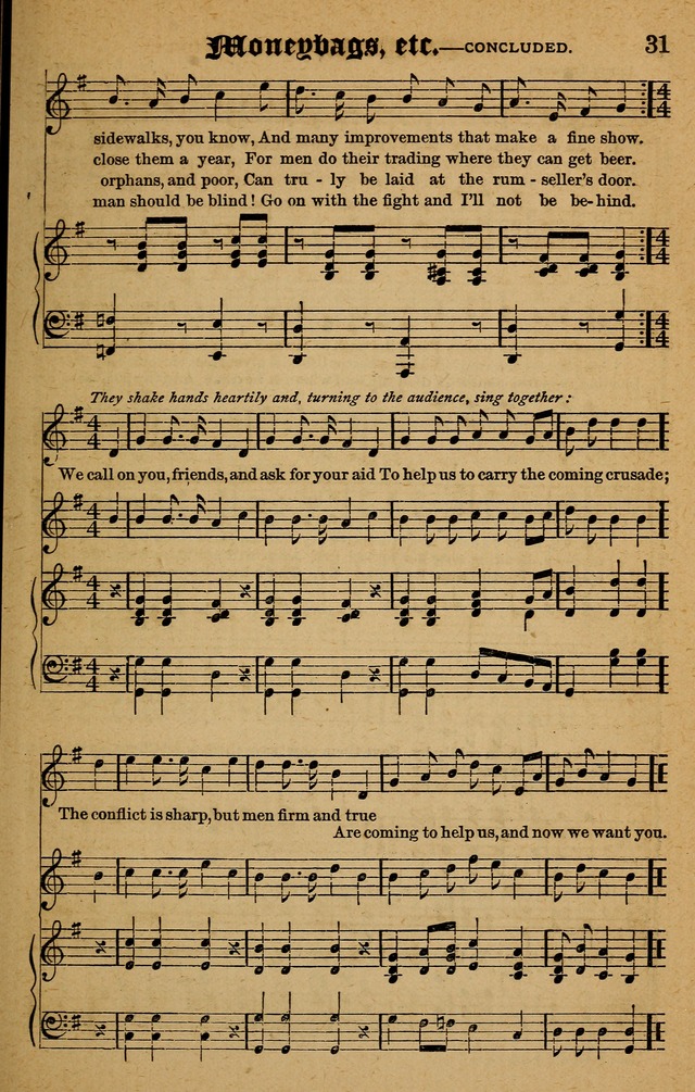 Prohibition Melodist: to which is added the Water Fairies (a temperance cantata) page 36