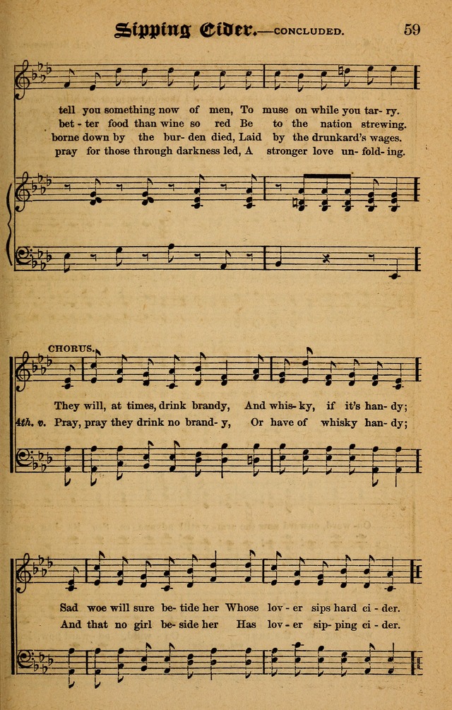 Prohibition Melodist: to which is added the Water Fairies (a temperance cantata) page 64