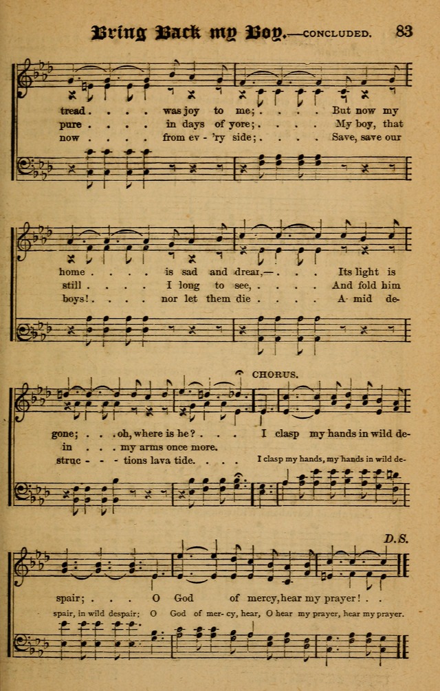 Prohibition Melodist: to which is added the Water Fairies (a temperance cantata) page 88