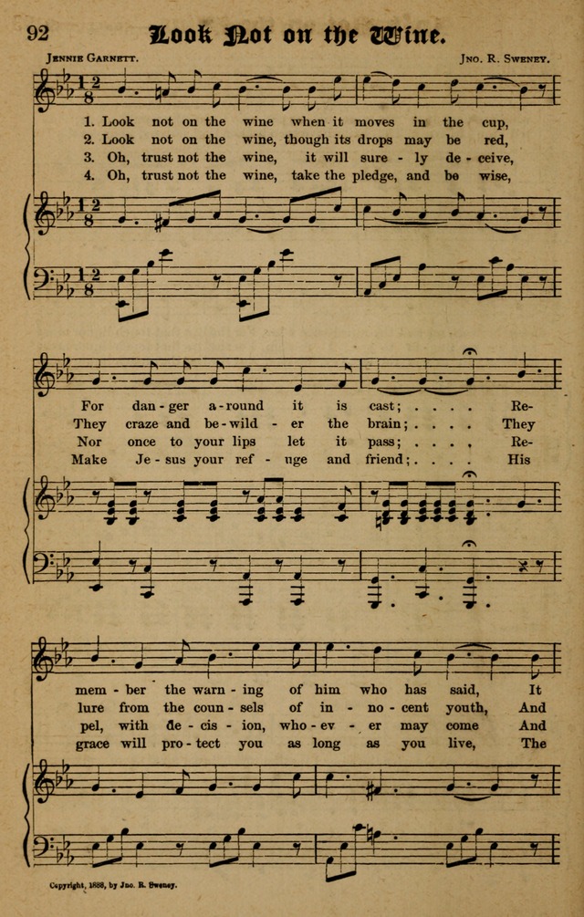 Prohibition Melodist: to which is added the Water Fairies (a temperance cantata) page 97