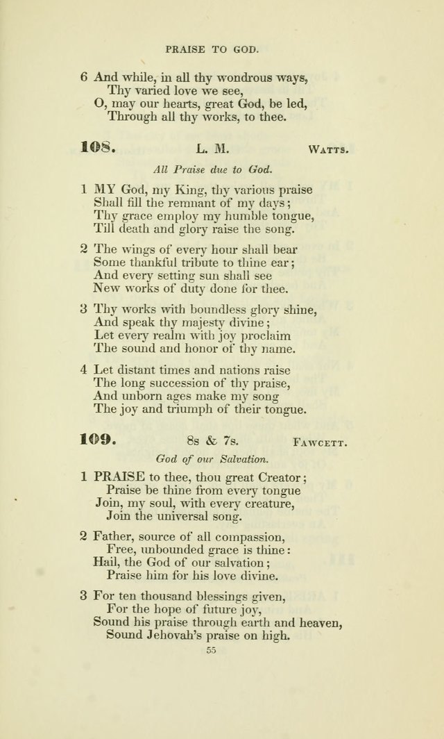 The Psalmist: a New Collection of Hymns for the Use of the Baptist Churches page 128