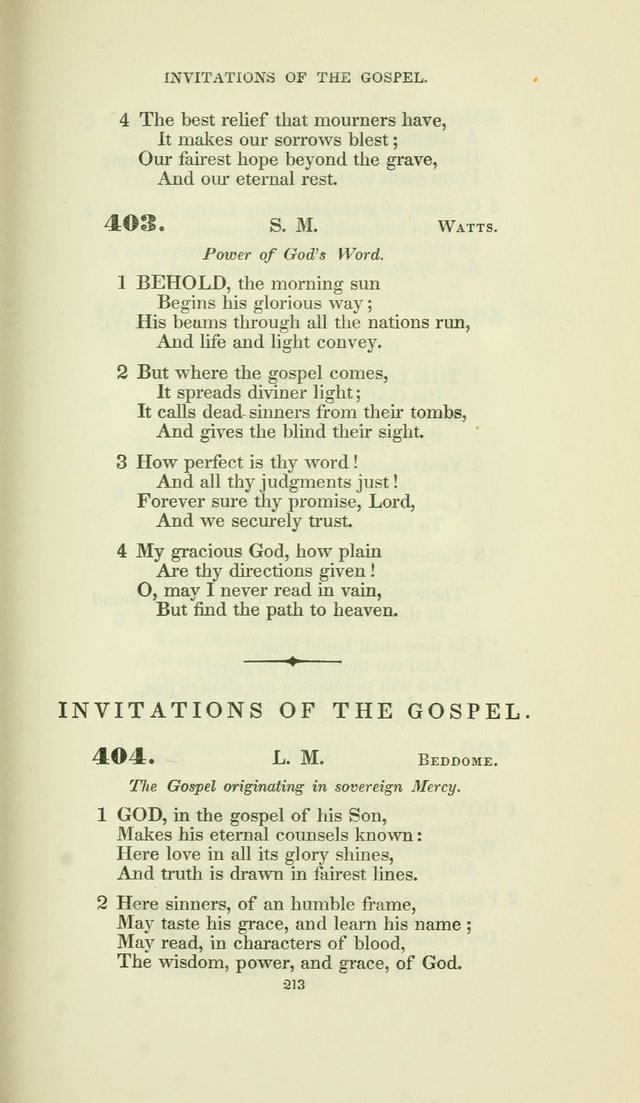 The Psalmist: a New Collection of Hymns for the Use of the Baptist Churches page 286