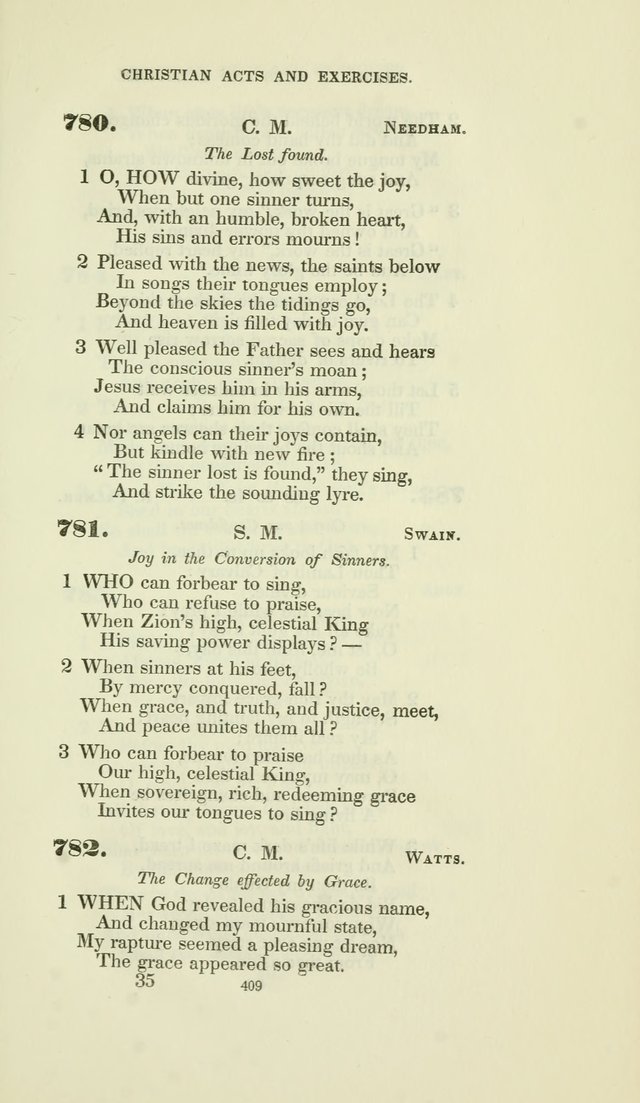 The Psalmist: a New Collection of Hymns for the Use of the Baptist Churches page 482