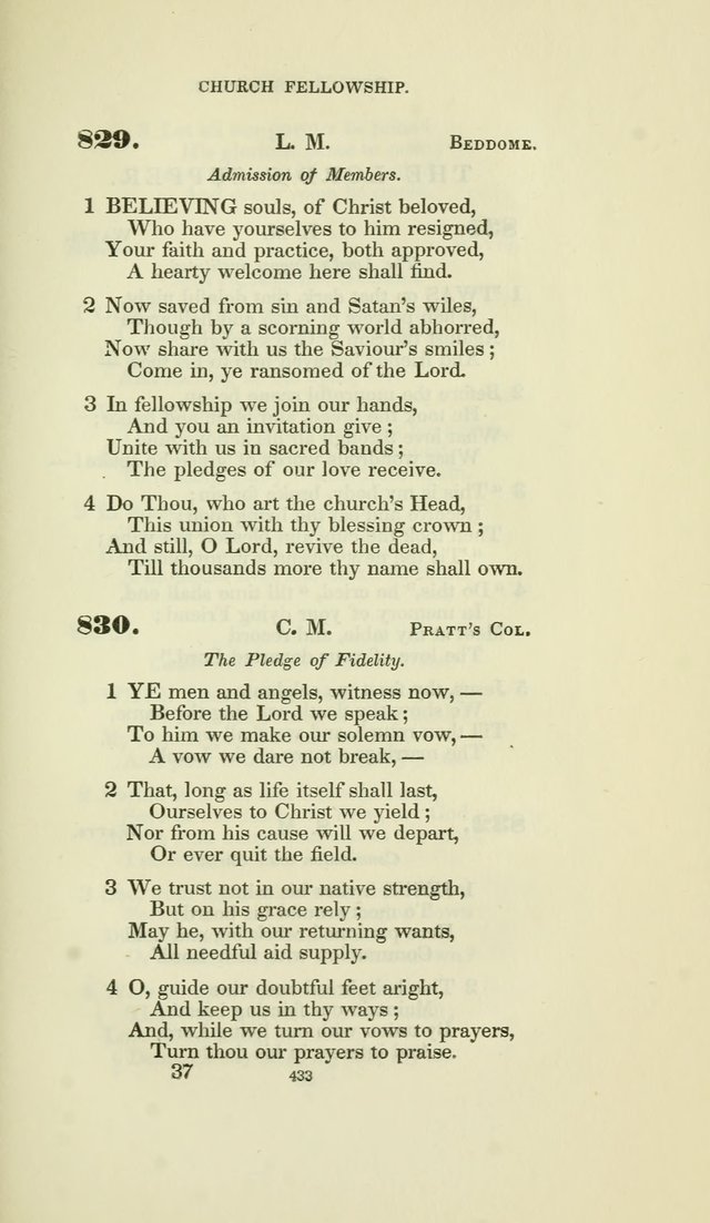 The Psalmist: a New Collection of Hymns for the Use of the Baptist Churches page 506