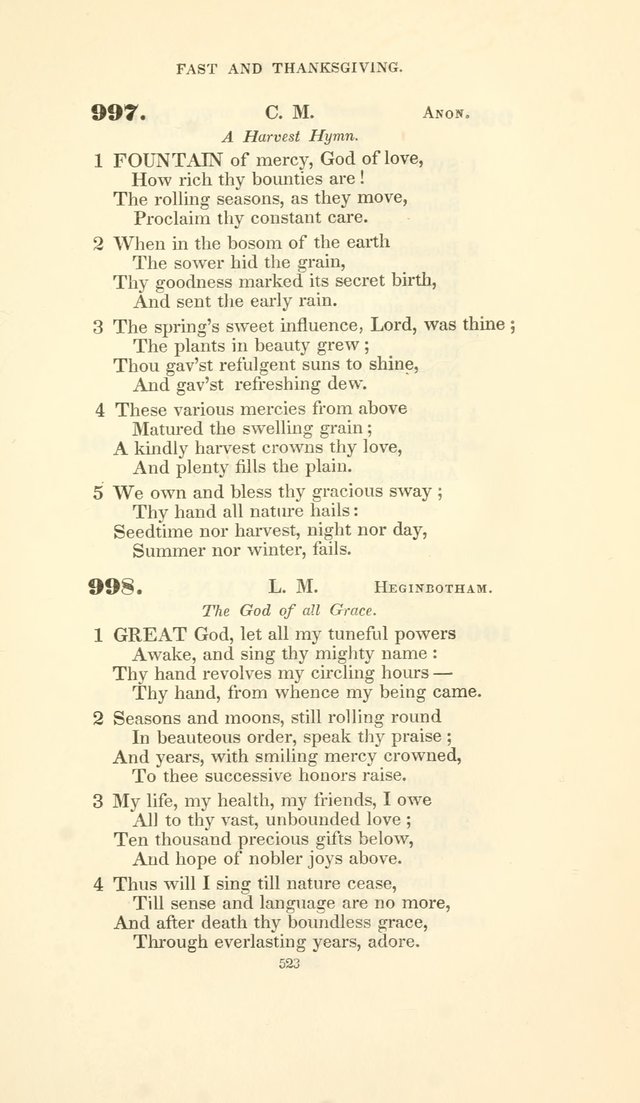 The Psalmist: a New Collection of Hymns for the Use of the Baptist Churches page 598
