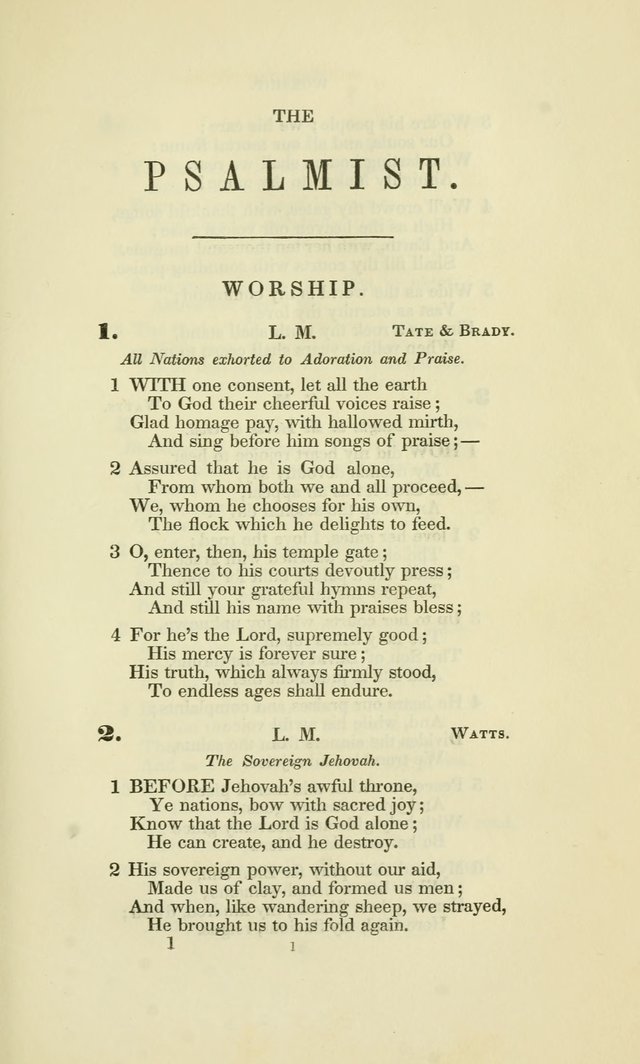 The Psalmist: a New Collection of Hymns for the Use of the Baptist Churches page 74