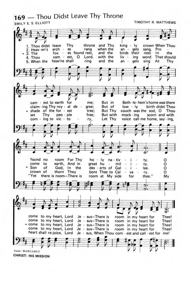 Praise! Our Songs and Hymns page 136