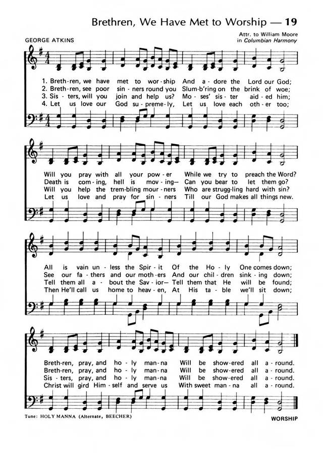 Praise! Our Songs and Hymns page 16