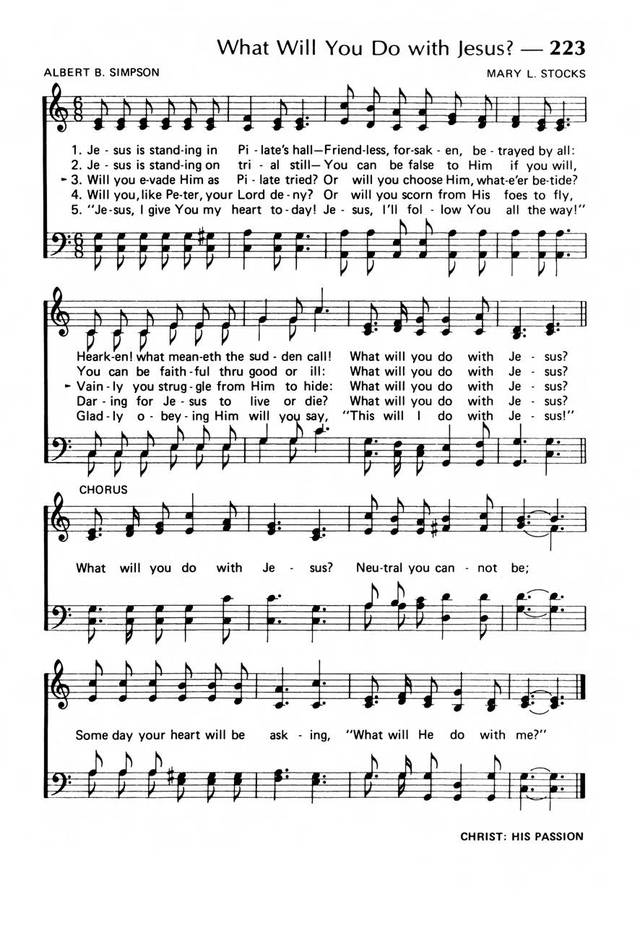 Praise! Our Songs and Hymns page 183