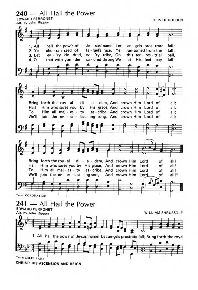 Praise! Our Songs and Hymns page 198
