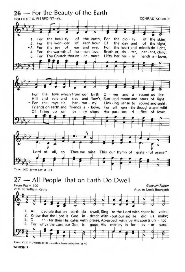 Praise! Our Songs and Hymns page 21