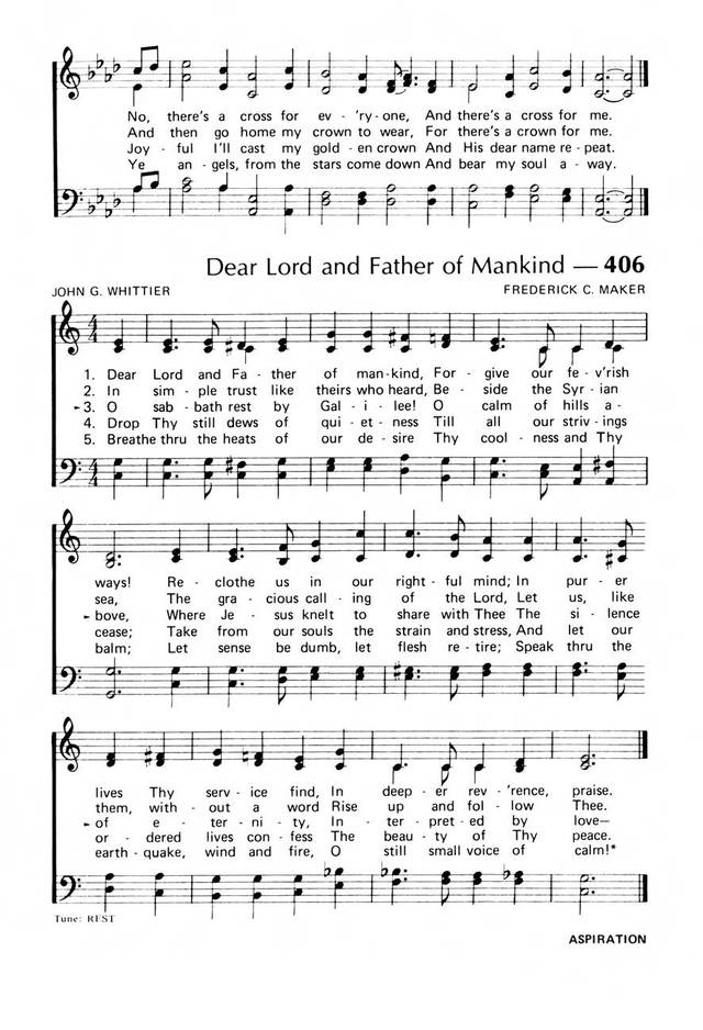 Praise! Our Songs and Hymns page 345