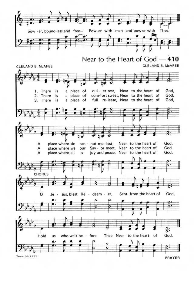 Praise! Our Songs and Hymns page 349