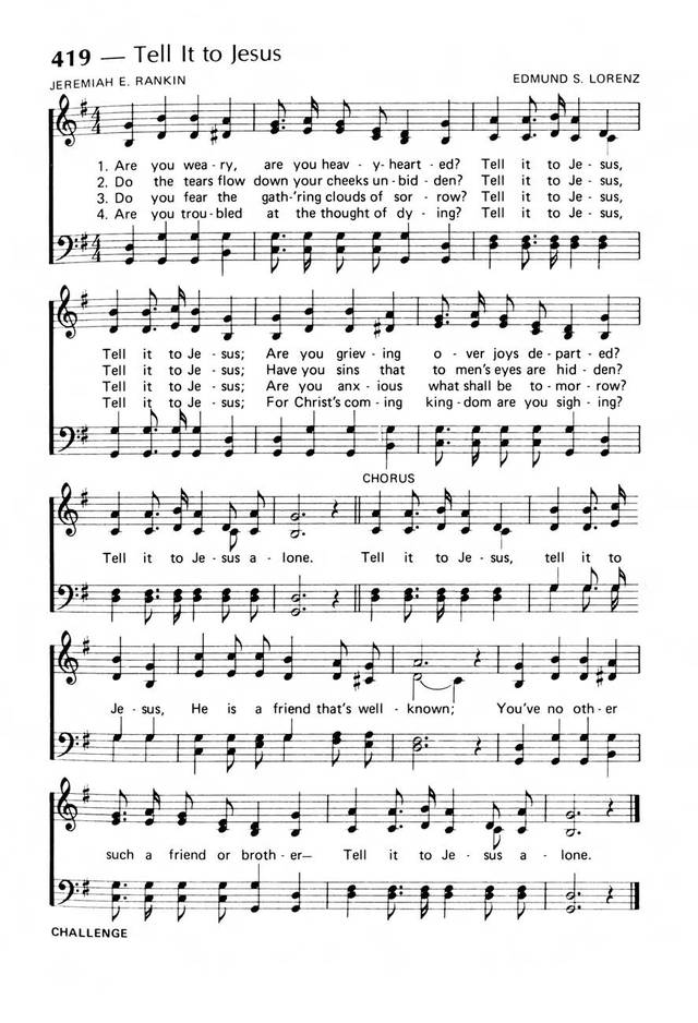Praise! Our Songs and Hymns page 356