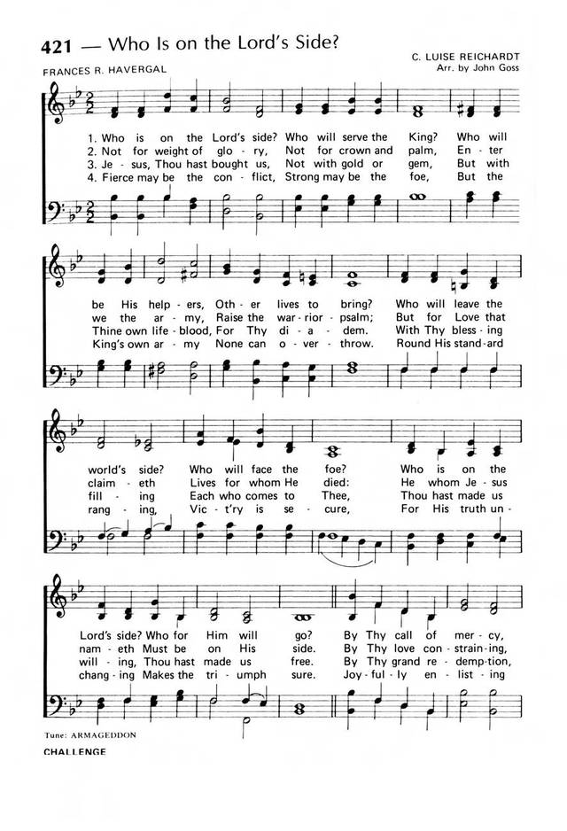 Praise! Our Songs and Hymns page 358