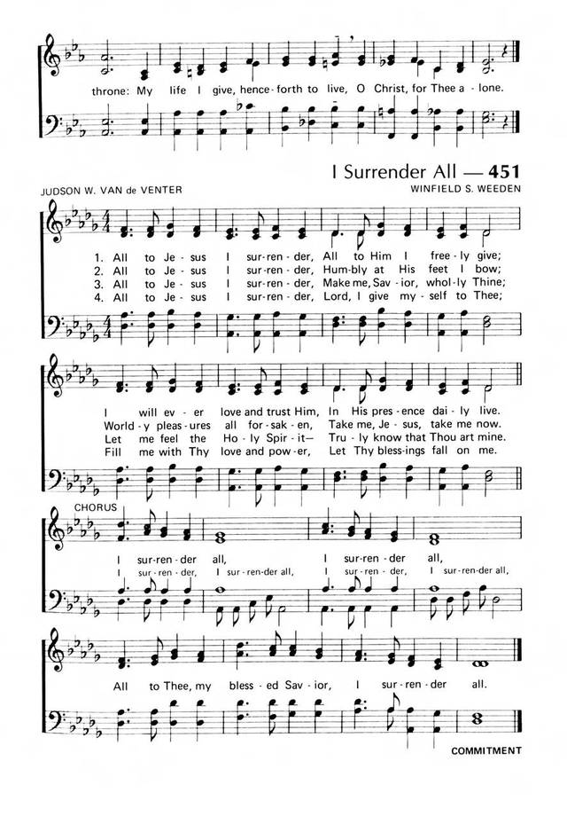 Praise! Our Songs and Hymns page 385