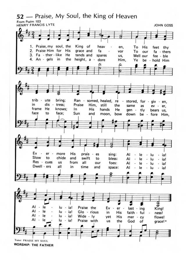 Praise! Our Songs and Hymns page 39