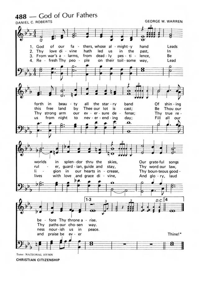Praise! Our Songs and Hymns page 420