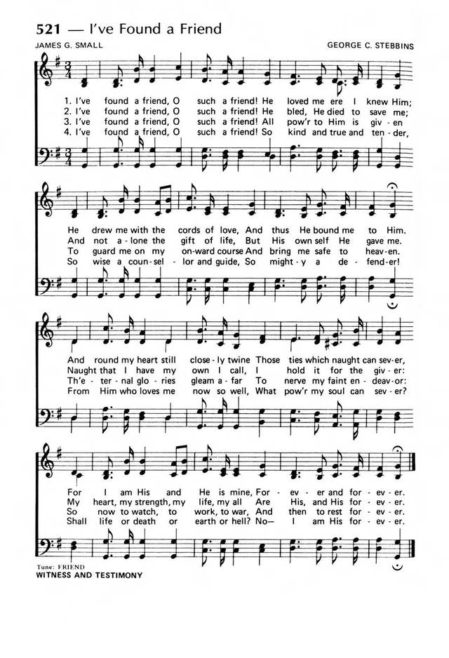 Praise! Our Songs and Hymns page 450