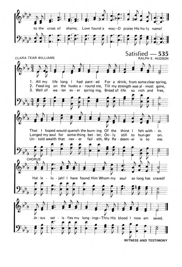 Praise! Our Songs and Hymns page 465