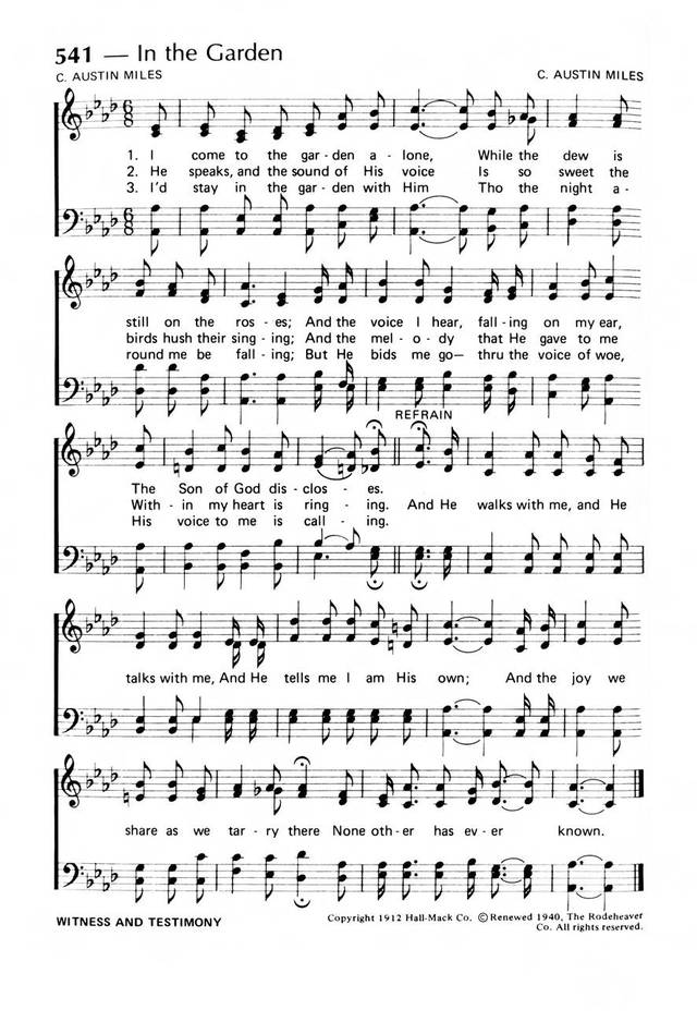 Praise! Our Songs and Hymns page 472
