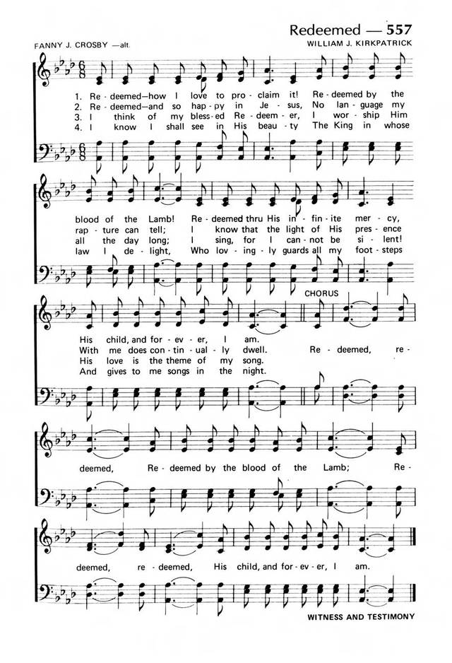 Praise! Our Songs and Hymns page 489