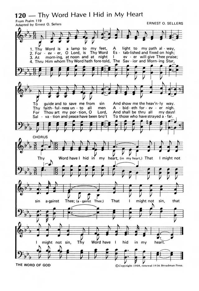 Praise! Our Songs and Hymns page 98