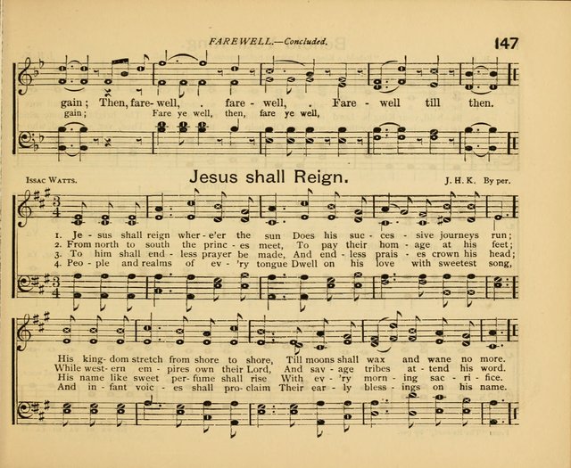 Peerless Praise: a collection of hymns and music for the Sabbath school, with a complete department of elementary instruction in the theory and pract page 103