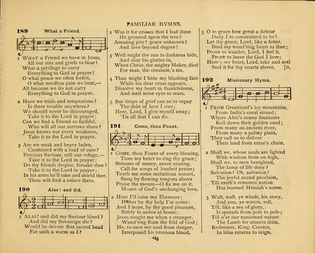 Peerless Praise: a collection of hymns and music for the Sabbath school, with a complete department of elementary instruction in the theory and pract page 141