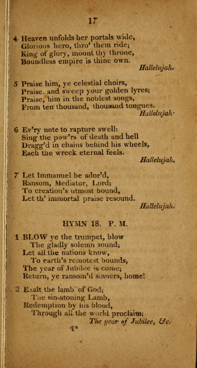 Public, Parlour, and Cottage Hymns. A New Selection page 17