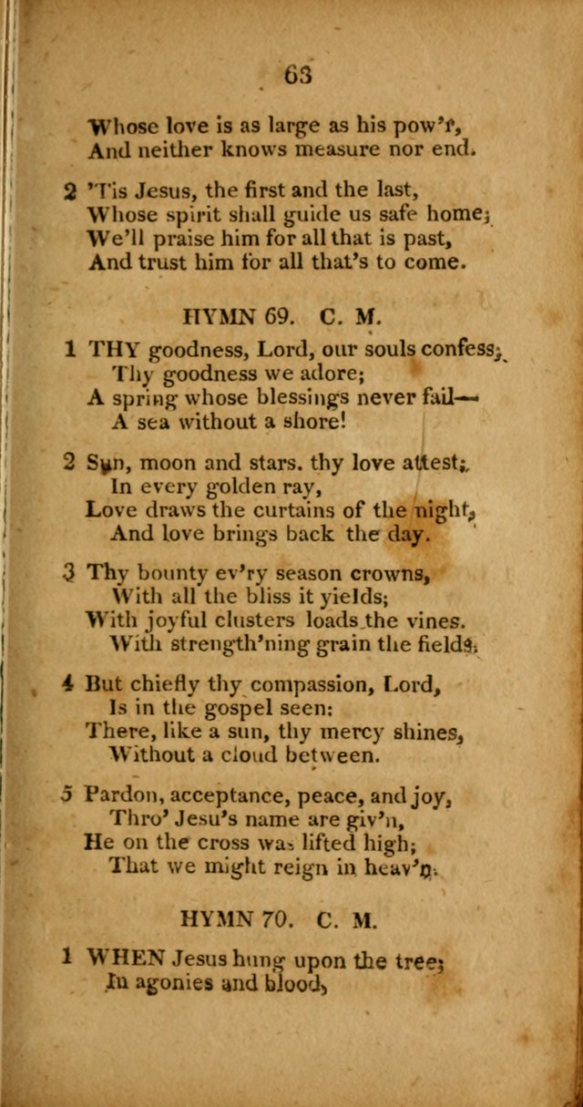 Public, Parlour, and Cottage Hymns. A New Selection page 63