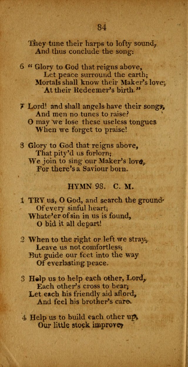Public, Parlour, and Cottage Hymns. A New Selection page 84
