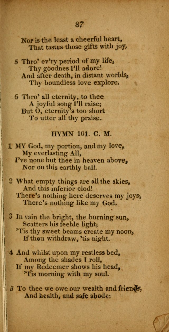 Public, Parlour, and Cottage Hymns. A New Selection page 87