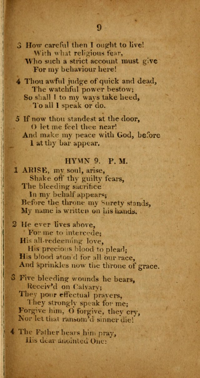 Public, Parlour, and Cottage Hymns. A New Selection page 9