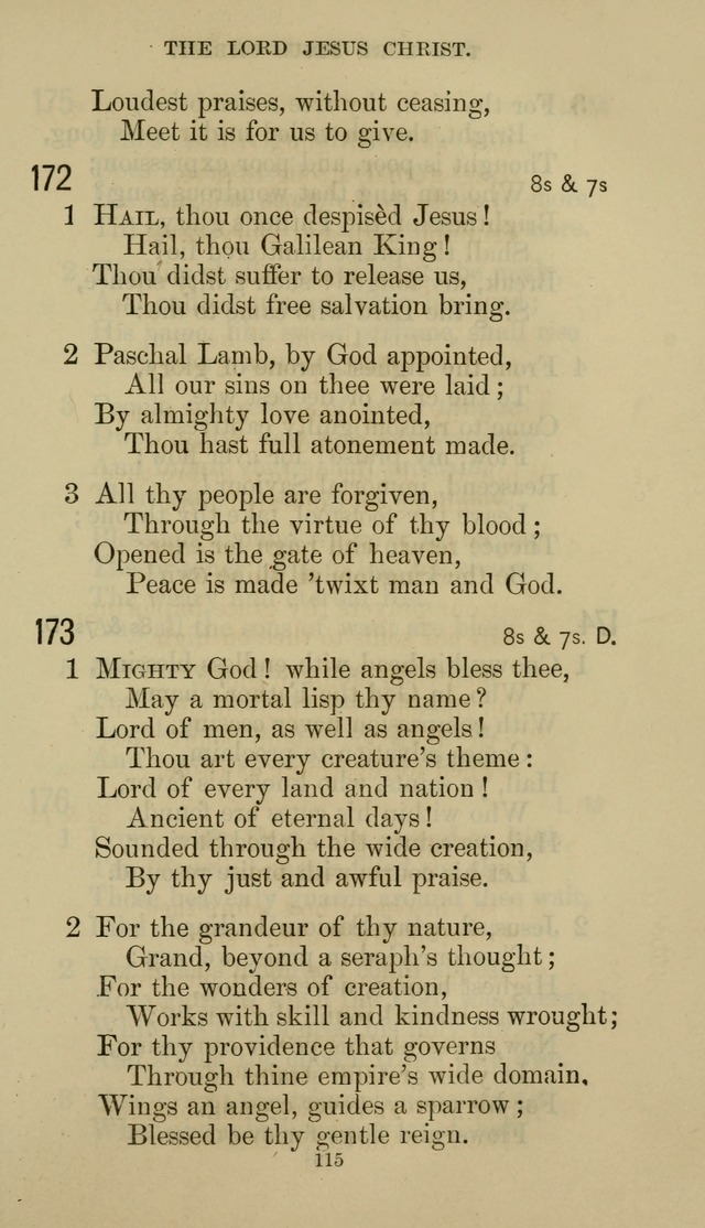 The Presbyterian Hymnal page 115