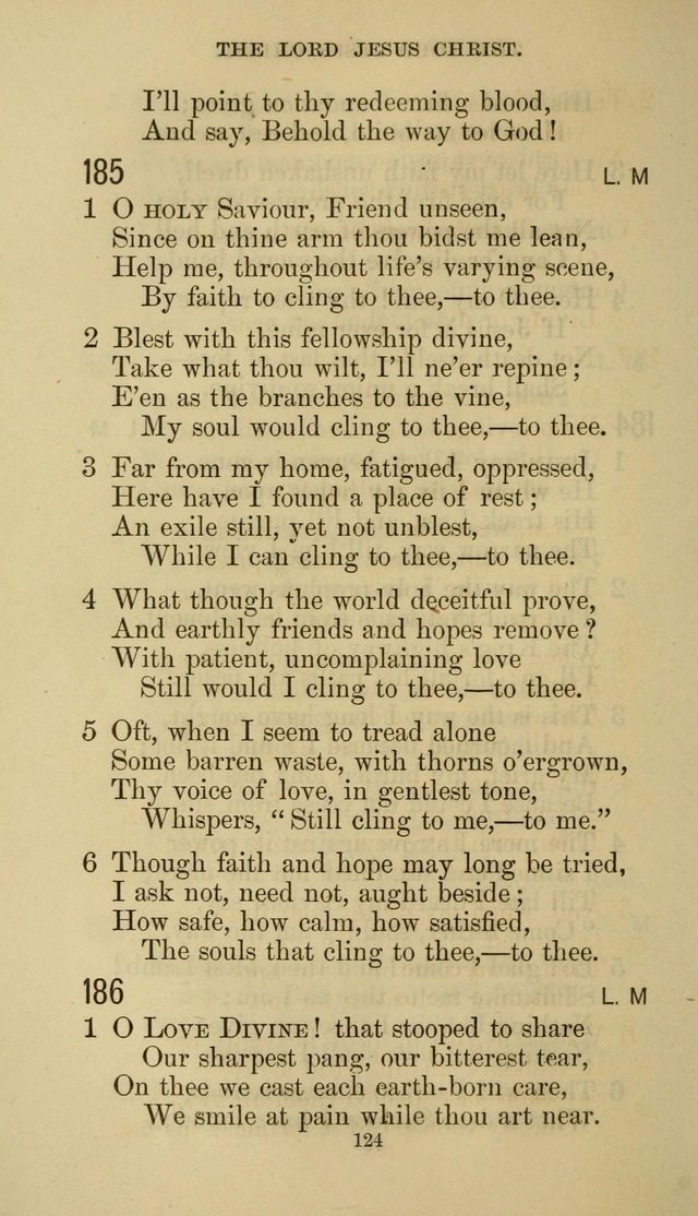 The Presbyterian Hymnal page 124