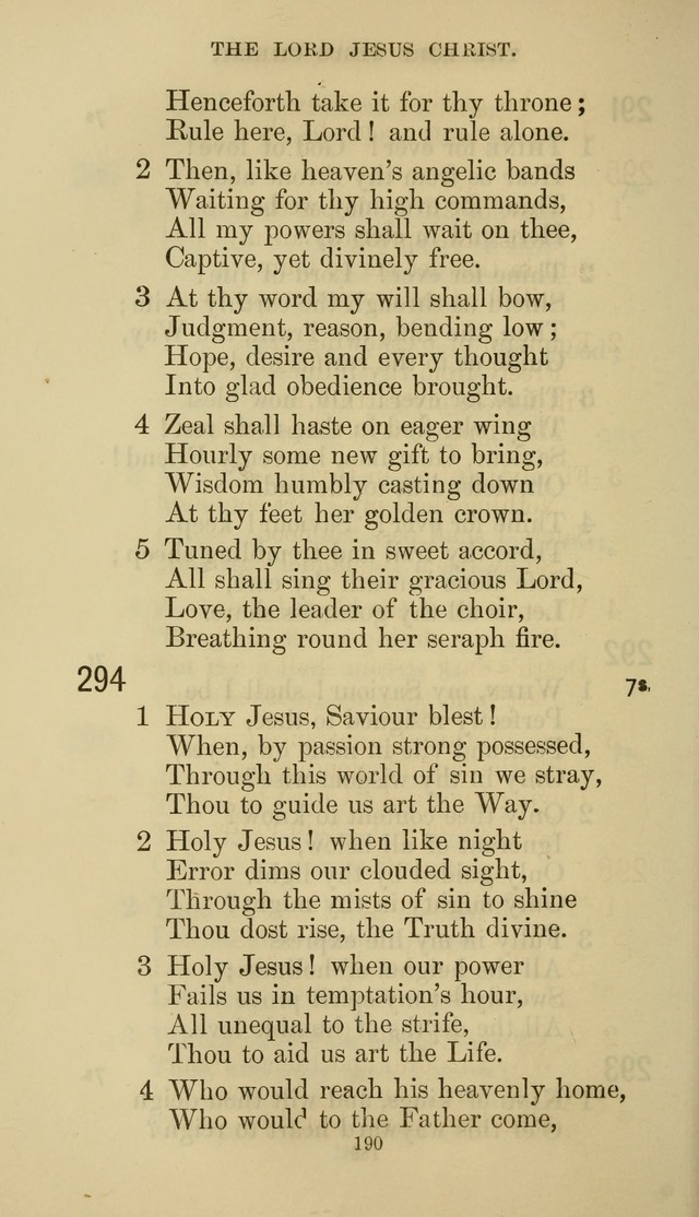The Presbyterian Hymnal page 190