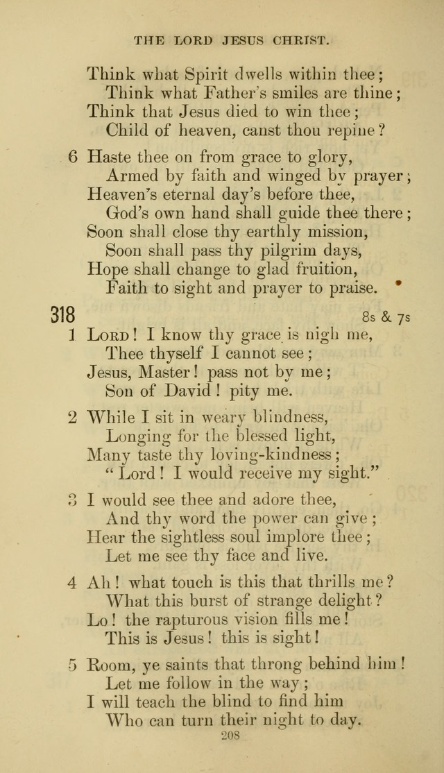 The Presbyterian Hymnal page 208