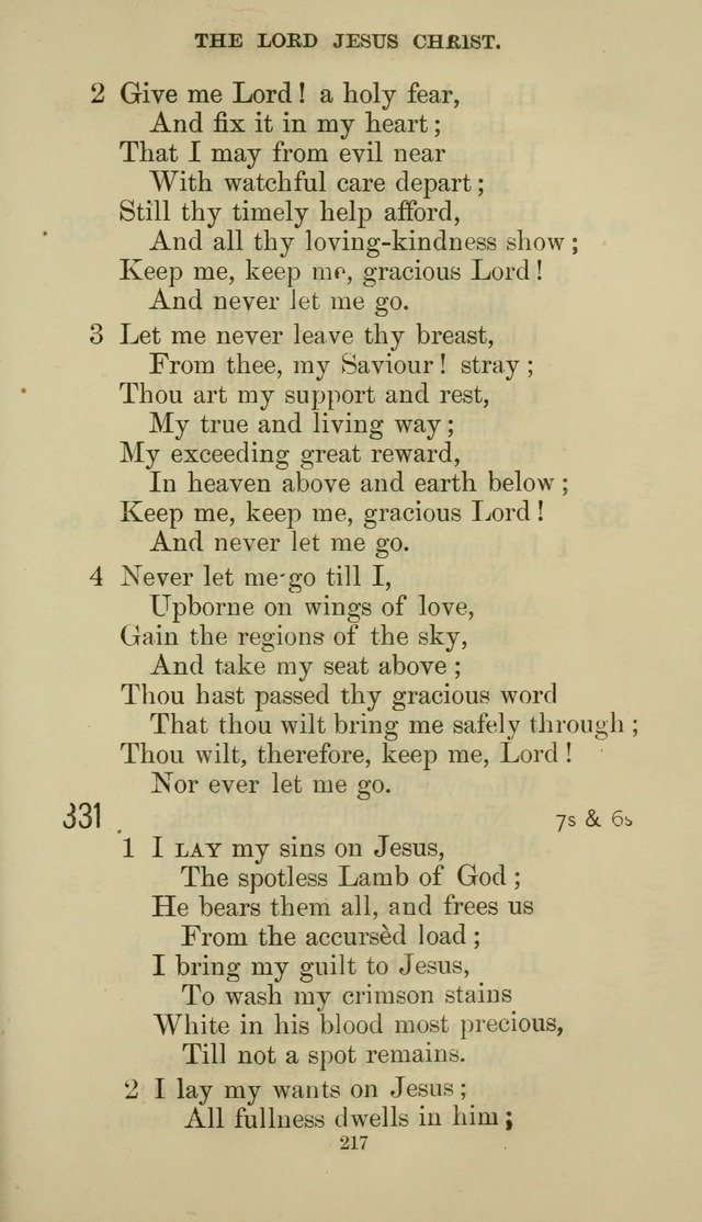 The Presbyterian Hymnal page 217